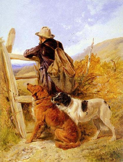 Richard ansdell,R.A. The Gamekeeper Spain oil painting art